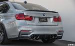BMW M3 Sedan in Silverstone Metallic by EAS 2016 года